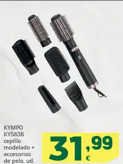 HiperDino KYMPO KYS636 cepillo modelado + accesorios de pelo oferta