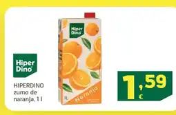 HiperDino HIPERDINO zumo de naranja oferta
