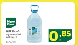 HiperDino HIPERDINO agua mineral natural oferta