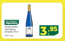 HiperDino 15.000 GOTAS vino blanco afrutado oferta