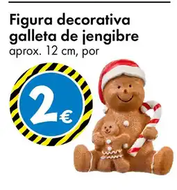 TEDi Figura decorativa galleta de jengibre oferta