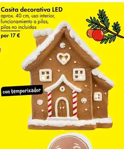 TEDi Casita decorativa LED oferta