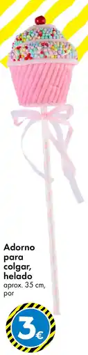 TEDi Adorno para colgar, helado oferta