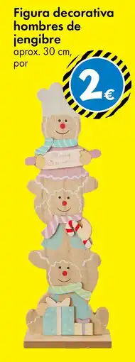 TEDi Figura decorativa hombres de jengibre oferta