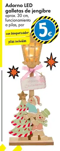 TEDi Adorno LED galletas de jengibre oferta