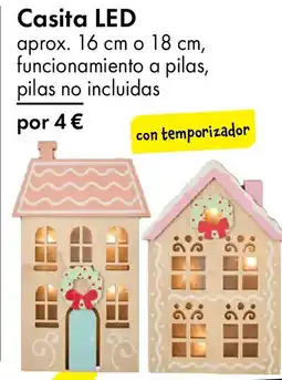 TEDi Casita LED oferta