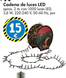 TEDi Cadena de luces LED oferta
