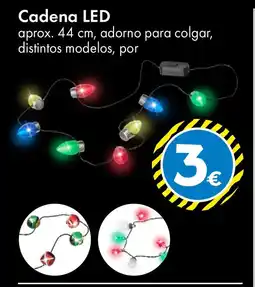 TEDi Cadena LED oferta