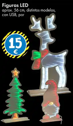 TEDi Figuras LED oferta