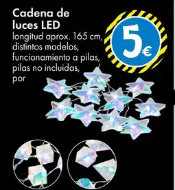 TEDi Cadena de luces LED oferta