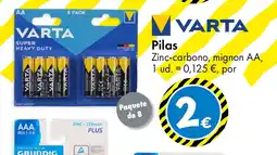 TEDi VARTA Pilas oferta
