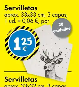 TEDi Servilletas oferta