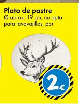 TEDi Plato de postre oferta