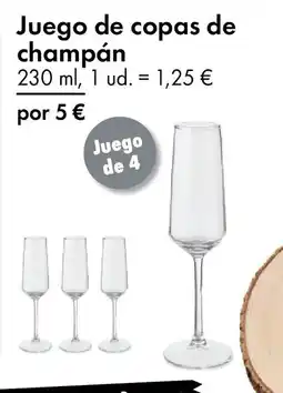 TEDi Juego de copas de champán oferta