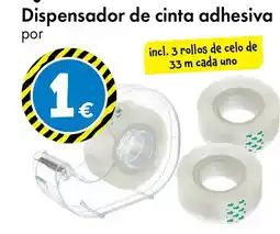 TEDi Dispensador de cinta adhesiva oferta