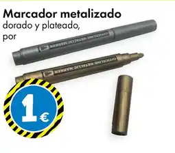 TEDi Marcador metalizado oferta