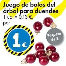 TEDi Juego de bolas del árbol para duendes oferta