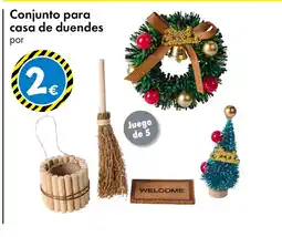 TEDi Conjunto para casa de duendes oferta