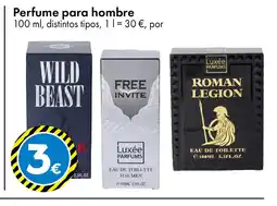 TEDi Perfume para hombre oferta