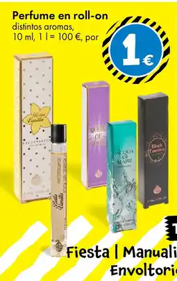 TEDi Perfume en roll-on oferta