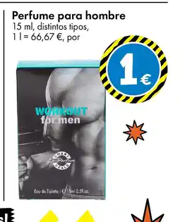 TEDi Perfume para hombre oferta