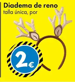TEDi Diadema de reno oferta