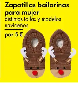 TEDi Zapatillas bailarinas para mujer oferta
