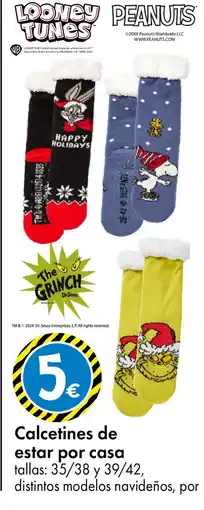 TEDi Calcetines de estar por casa oferta