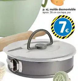 TEDi p.ej. molde desmontable oferta