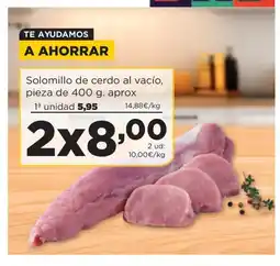 Alimerka Solomillo de cerdo al vacío oferta