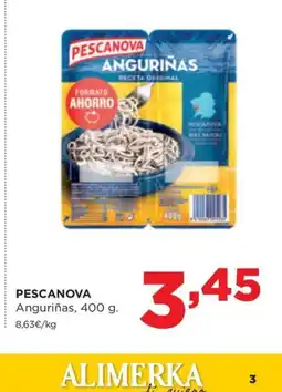 Alimerka PESCANOVA Anguriñas oferta