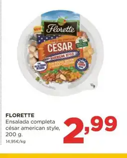 Alimerka FLORETTE Ensalada completa césar american style oferta