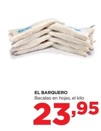 Alimerka EL BARQUERO Bacalao en hojas oferta