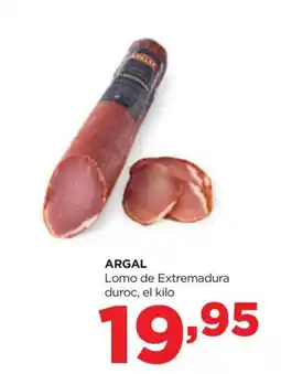 Alimerka ARGAL Lomo de Extremadura duroc oferta