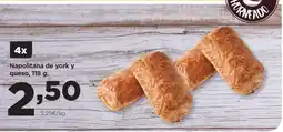 Alimerka Napolitana de york y queso oferta