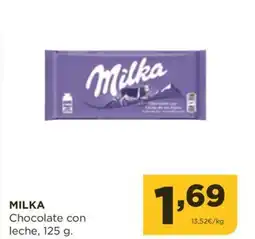 Alimerka MILKA Chocolate con leche oferta