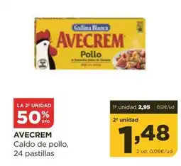 Alimerka AVECREM Caldo de pollo, 24 pastillas oferta