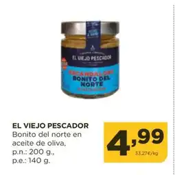 Alimerka EL VIEJO PESCADOR Bonito del norte en aceite de oliva oferta