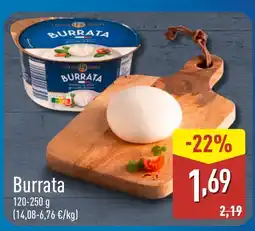 ALDI Burrata oferta
