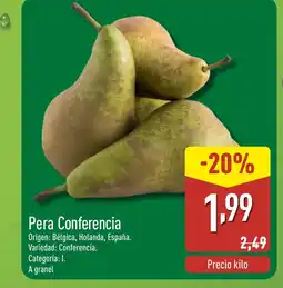 ALDI Pera Conferencia oferta