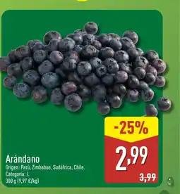 ALDI Arándano oferta