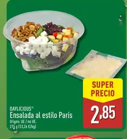 ALDI DAYLICIOUS Ensalada al estilo París oferta