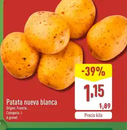 ALDI Patata nueva blanca oferta