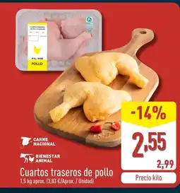 ALDI Cuartos traseros de pollo oferta