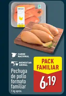 ALDI Pechuga de pollo formato familiar oferta