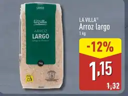 ALDI LA VILLA Arroz largo oferta