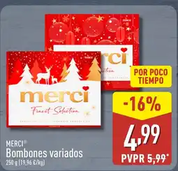 ALDI MERCI Bombones variados oferta