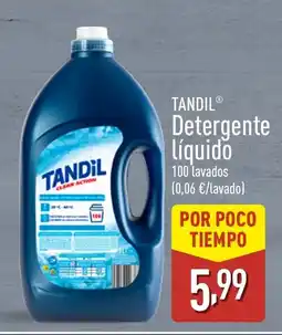 ALDI TANDIL Detergente líquido oferta