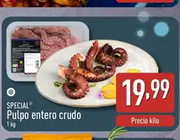 ALDI SPECIAL Pulpo entero crudo oferta