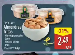 ALDI SPECIAL Almendras fritas oferta